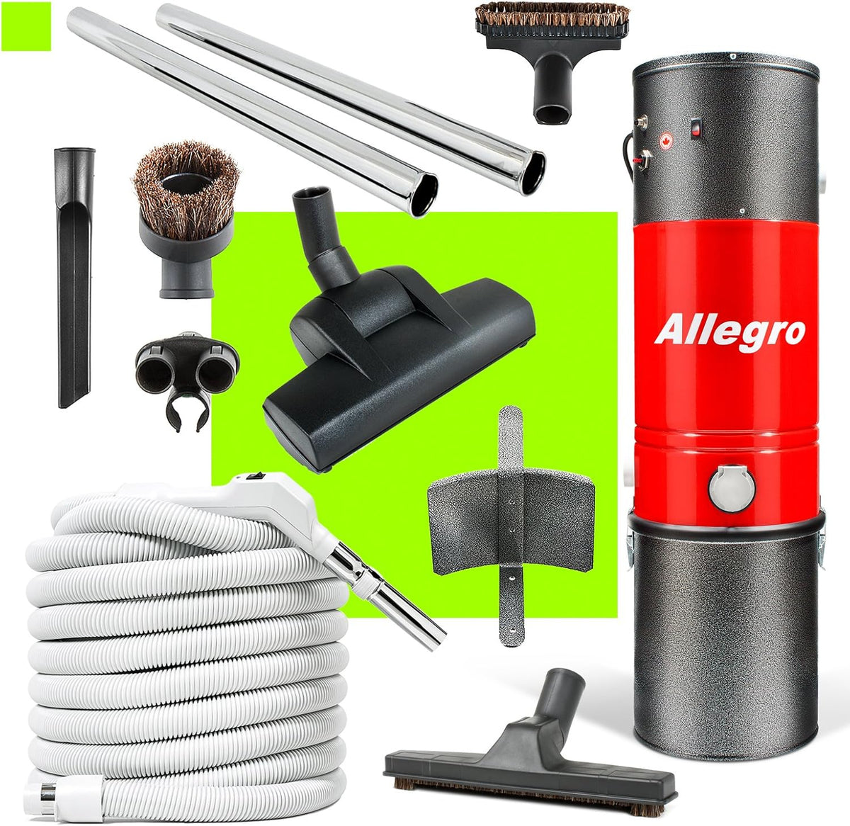 Central Vacuum Deluxe Air Package 30 ft. Hose N52271