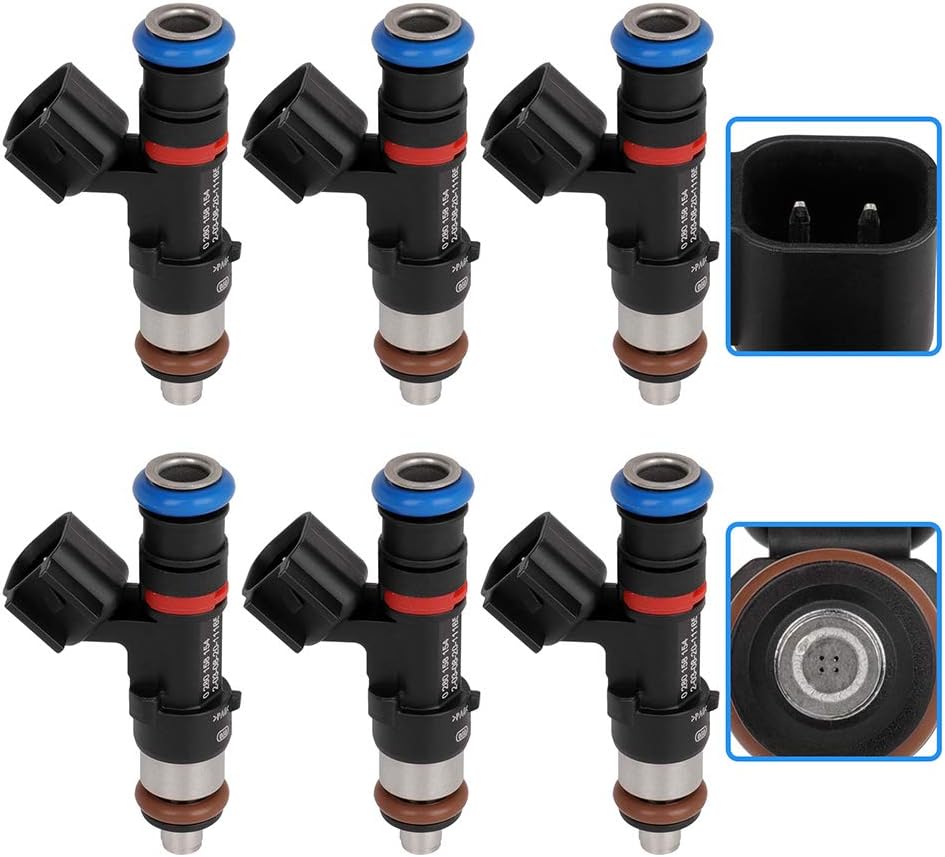 6pcs 4 Holes Fuel Injector Kit H7924