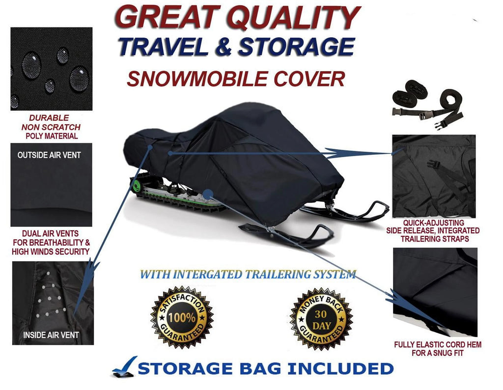300D Snowmobile Travel and Storage Cover B331
