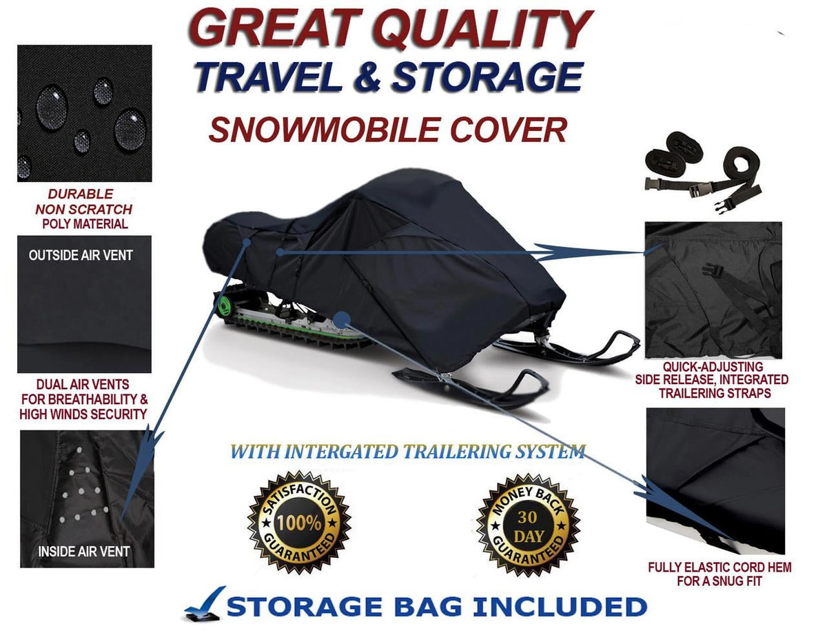 300D Snowmobile Travel and Storage Cover B331
