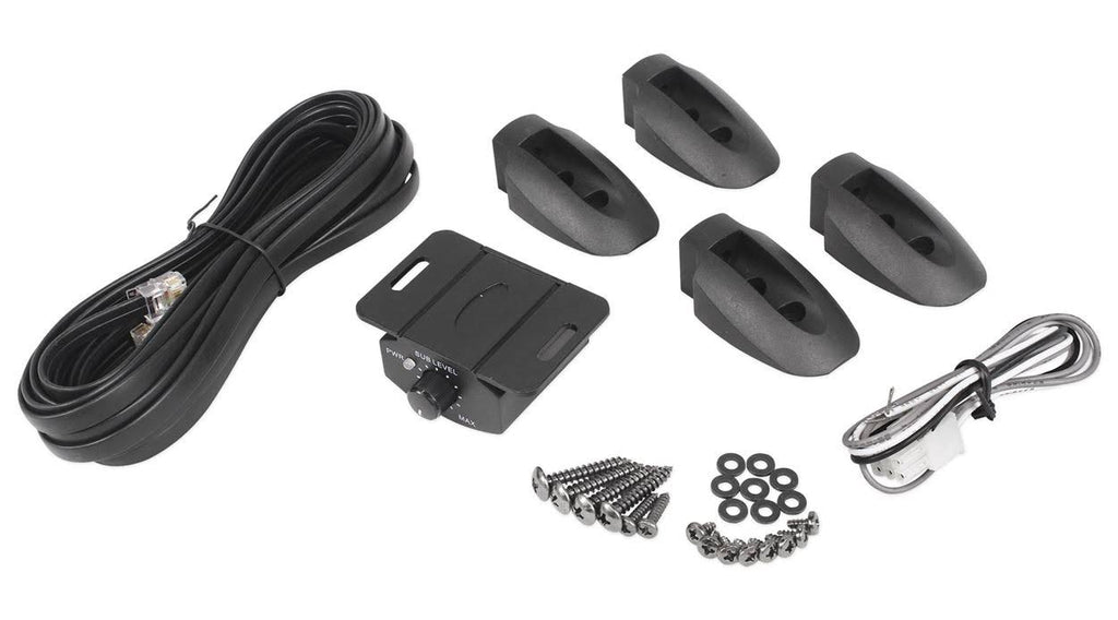 800W Slim Powered Car Subwoofer W1237
