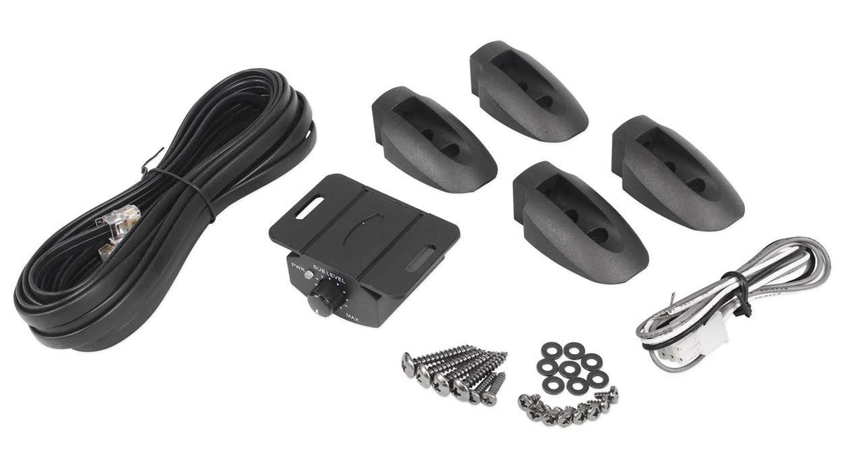 800W Slim Powered Car Subwoofer W1237