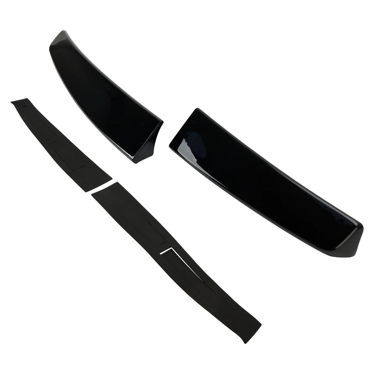 Gloss Black Rear Twin Barn Door Trunk Spoiler W81447