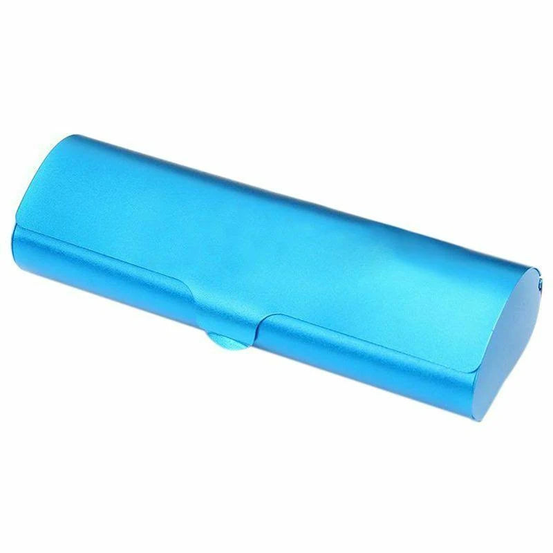 Blue Metal Glasses Case Z788