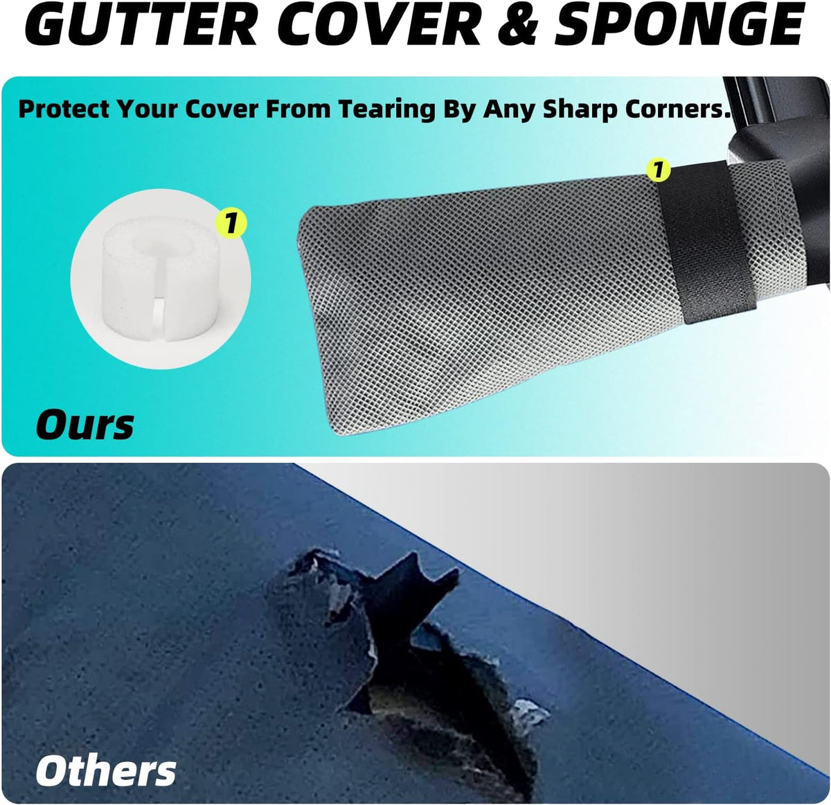 6 Layers Top RV Cover with 2 Extra Straps J473