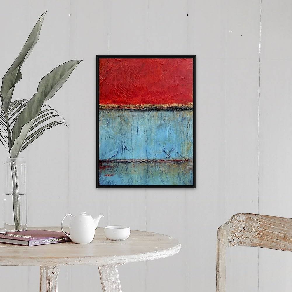 Black Float Frame Canvas Art - 18 x 24 O63234